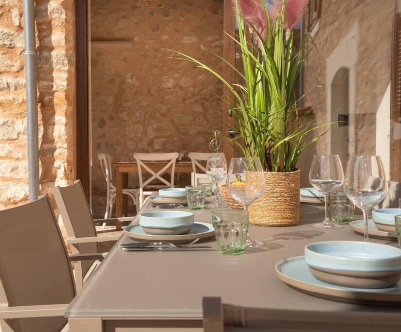 Hébergement de vacances Casa De Pueblo Sa Teulera De Con Piscina Biniamar